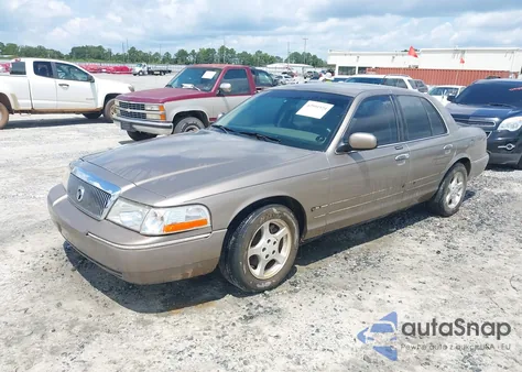2003 Mercury Grand Marquis Gs from USA, damaged, VIN 2MEFM74W43X662190